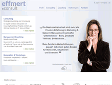 Tablet Screenshot of effmertconsult.de